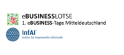 Logo of 1. eBusiness-Tage Mitteldeutschland unterstützt u.a. vom InfAI